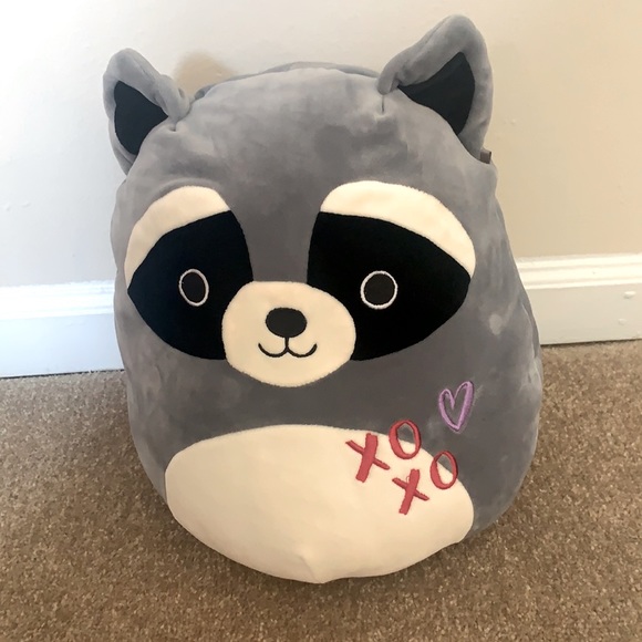 Squishmallows Other - Gray raccoon squishmallow🛍